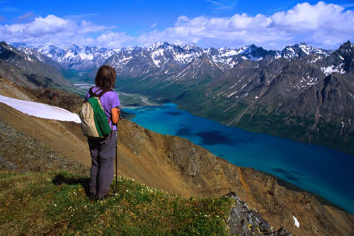 Alaska backpacking tour and sightseeing